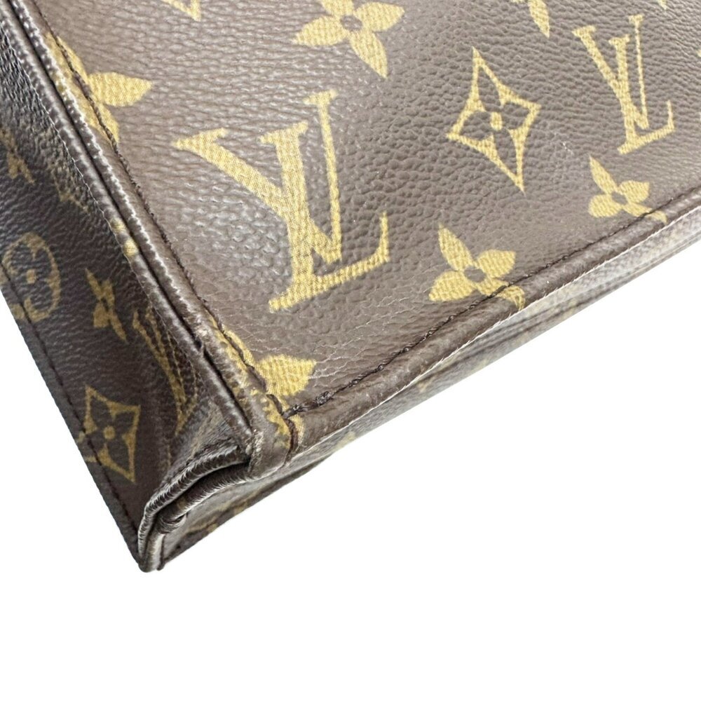 LOUIS VUITTON Authentic Brown Monogram Tote Bag - Picture 8 of 15